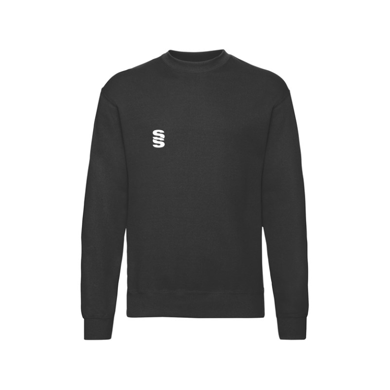Set in Sleeve Sweatshirt Black